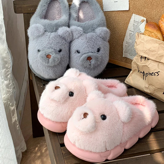 Bearly Cozy House Slippers